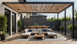 couvrir une terrasse contre la pluie
