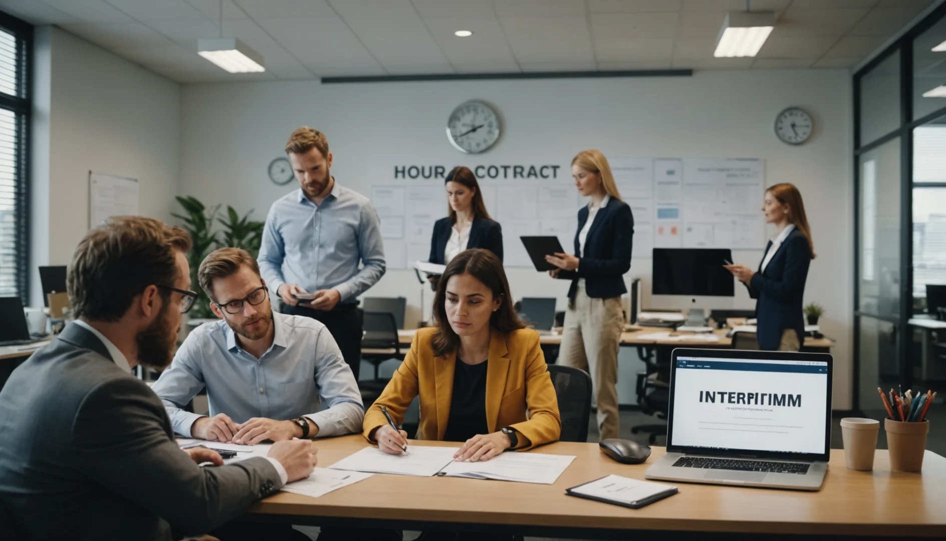 contrat intérim 35h mais travaille moins