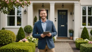 vendeur en porte a porte