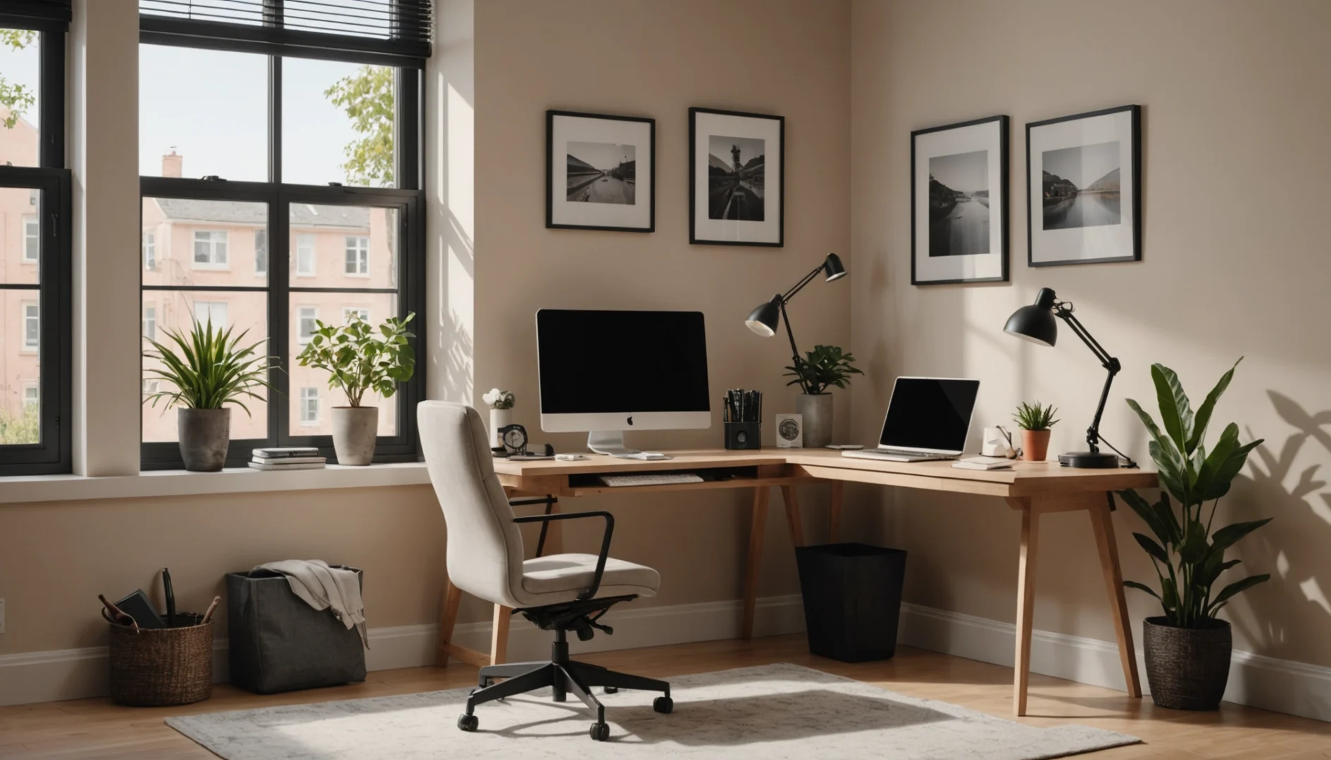 distance entre bureau et mur