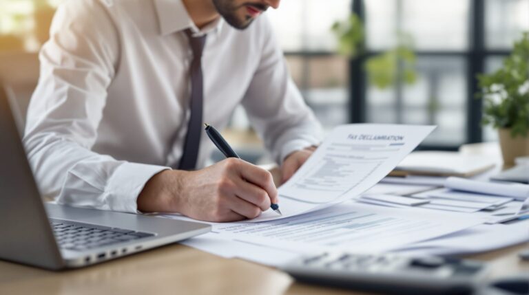 comment remplir une déclaration de tva