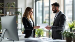 courrier pour temps partiel