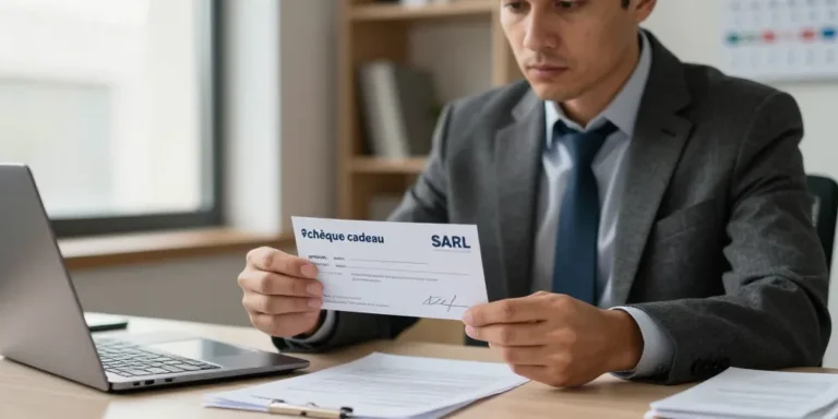 chèque cadeau gérant sarl