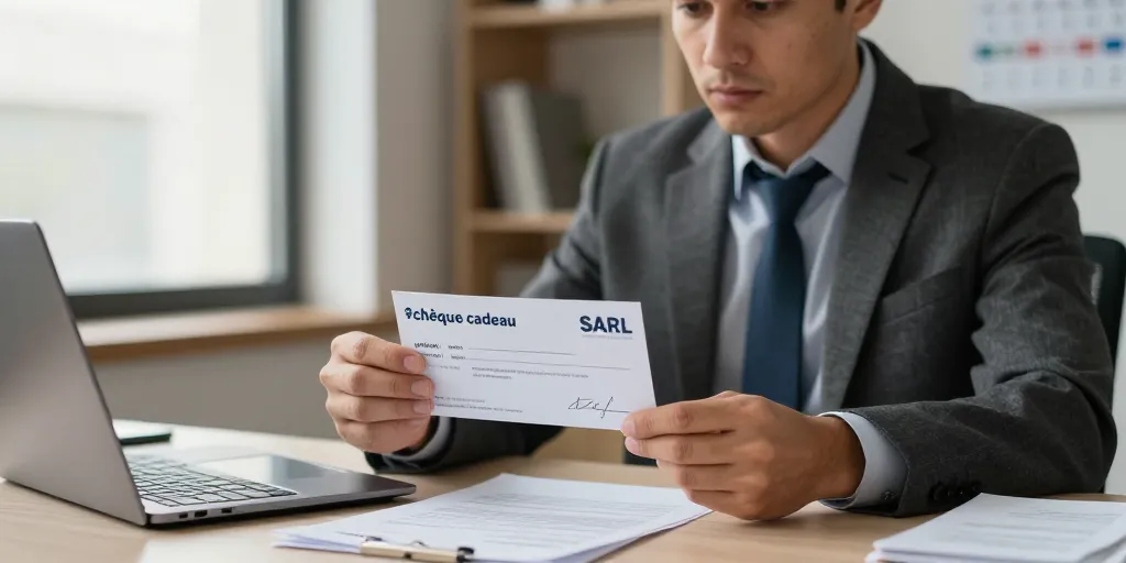 chèque cadeau gérant sarl