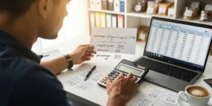 comment calculer un taux de remise