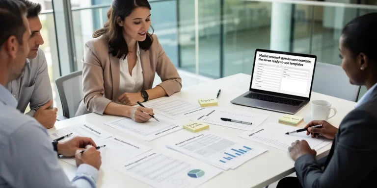 etude de marché questionnaire exemple