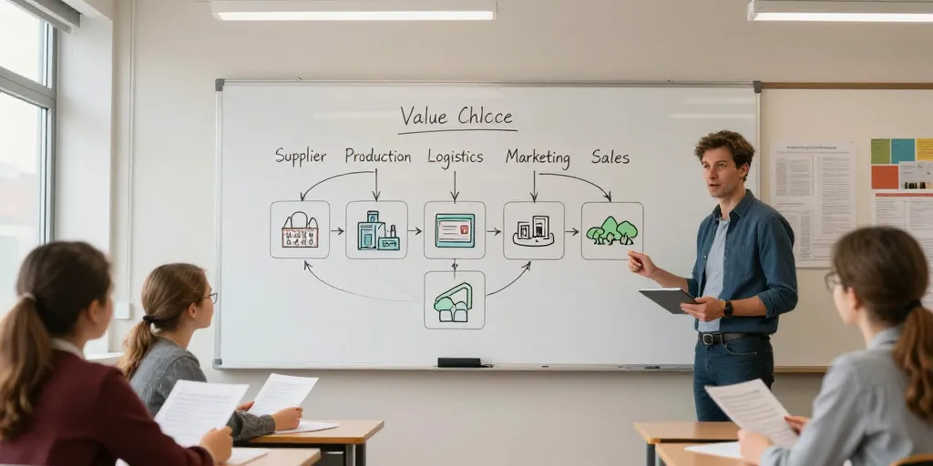 chaine de valeur stmg