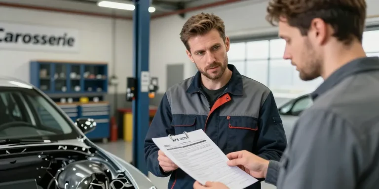 code ape carrosserie