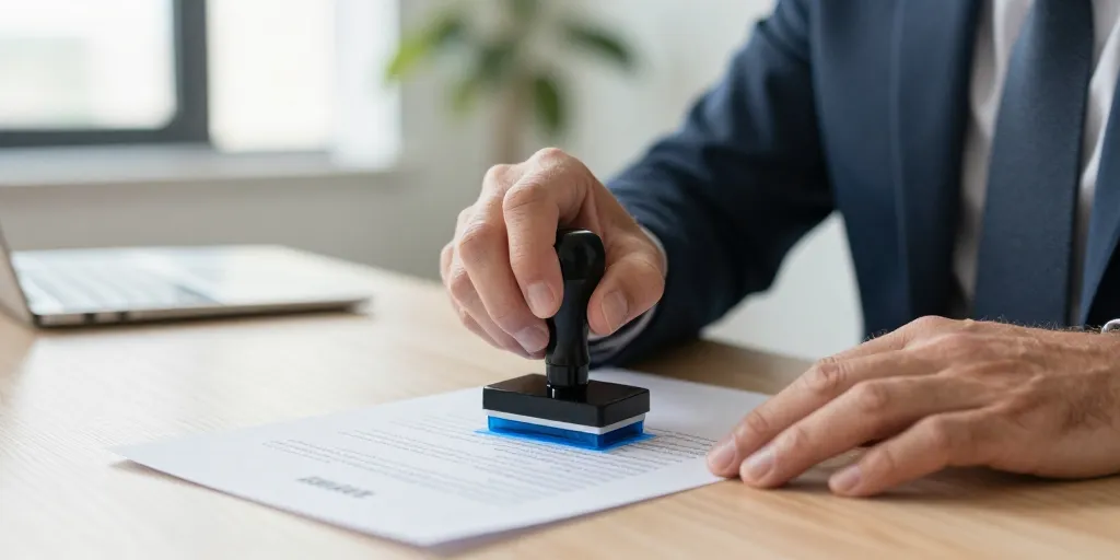 cachet entreprise obligatoire