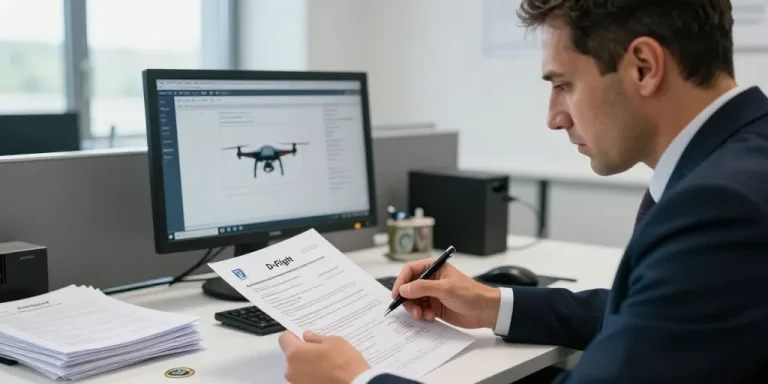 carte autorisation drone italie