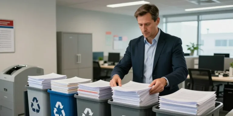 recyclage du papier en entreprise