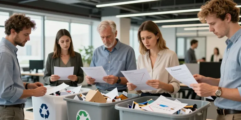 recyclage du papier en entreprise