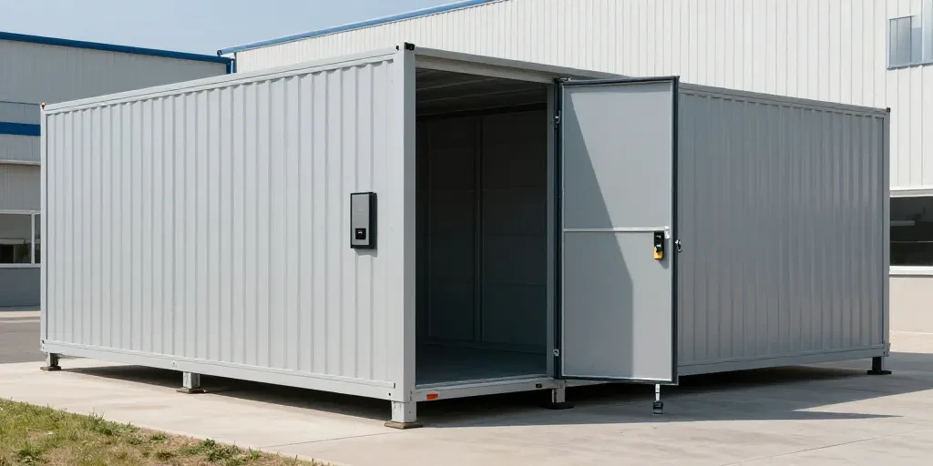 box de stockage professionnel